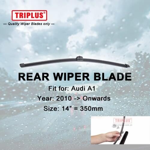 Rear Wiper Blade for Audi A1 (2010-Onwards) 1pc 14" 350mm,Rear Windscreen Wipers,for Back Window Windshield Wiper Blades