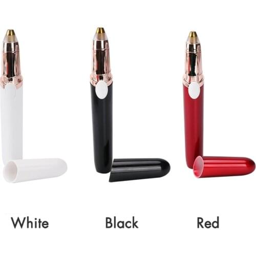 1pcs Electric Eyebrow Trimmer Women Portable Mini Shaver Instant Painless Face Brows Hair Remover Epilator Razors