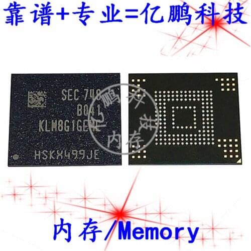 100% Original New In stock KLM8G1GEME-B041 BGA153 EMMC 5.1 8GB