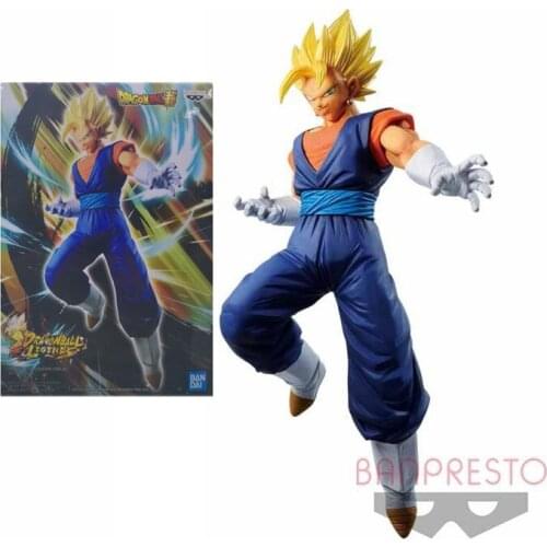 22Cm Bandai Dragon Ball Vegetto Garage Kit Pvc Assembly Model Western Animiation Action Figure Kids Toys