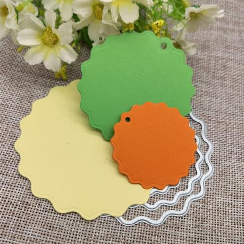 3pc lace round frame set Metal Cutting Dies Stencils For DIY Scrapbooking Decorative Embossing Handcraft Die Cutting Template