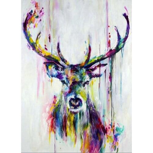 Full Square/Round Drill 5D DIY Diamond Painting Animal Deer 3D Embroidery Cross Stitch Rhinestone mosaic Home Decoration FG1901