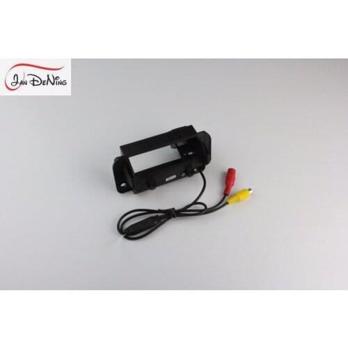 JanDeNing HD CCD Car Rear View Parking/Backup Reverse Camera/ Trunk Handle OEM For Mercedes Benz CLA Class C117 2015