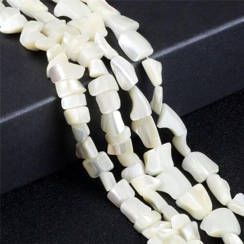 Natural Freshwater Shell Two Specifications Handmade DIY Jewelry Mother Of Pearl Loose Corn Beads For Making Bracelets Necklace