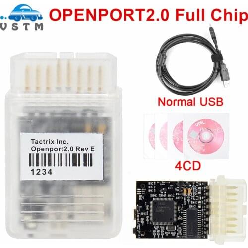 2021 Newest Tactrix Openport 2.0 ECU Chip Tuning Tool Open Port USB 2.0 ECU Flash OBD2 OBDII Connector Multi Brand Cars