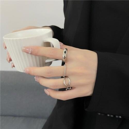 New Beads Gothic Wholesale Womens Rings Size 13 Rings Set