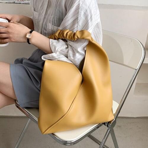 New Trendy Shoulder Bags Brand Design Luxury Purse Solid Color Handbag Large Capacity Texture Tote Bags Fashion Son-mother Bag