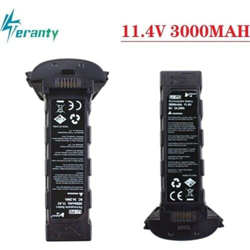 Upgrade 11.4v 3000mAh Battery for Hubsan h117s Zino GPS RC Quadcopter Spare Parts 11.4V Battery For RC FPV Racing Camera Drones