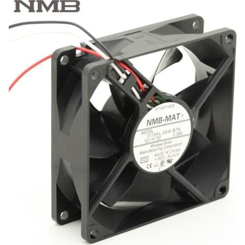 Original For NMB 3110KL-04W-B79 12V 0.38A 8025 8CM 80mm dual ball bearing cooling fan