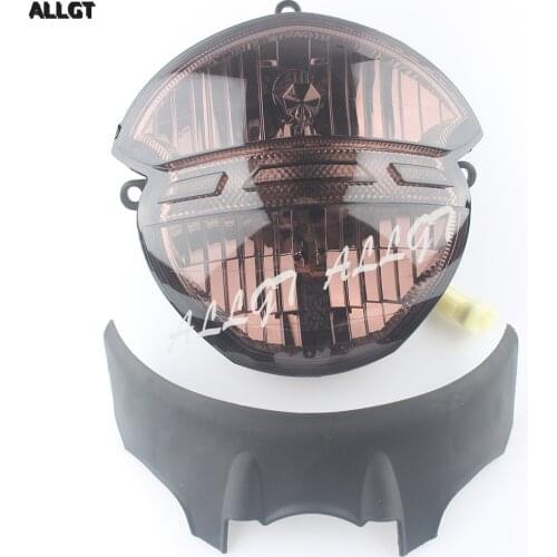 Smoked Front Headlight Assembly fit for Ducati Monster 696 659 795 796 M1000 1100