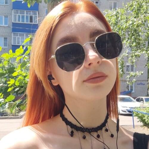 2021 Classic Small Frame Round Sunglasses Women/Men Brand Designer Alloy Mirror Sun Glasses Vintage Lunettes UV400 Gafas Oculos