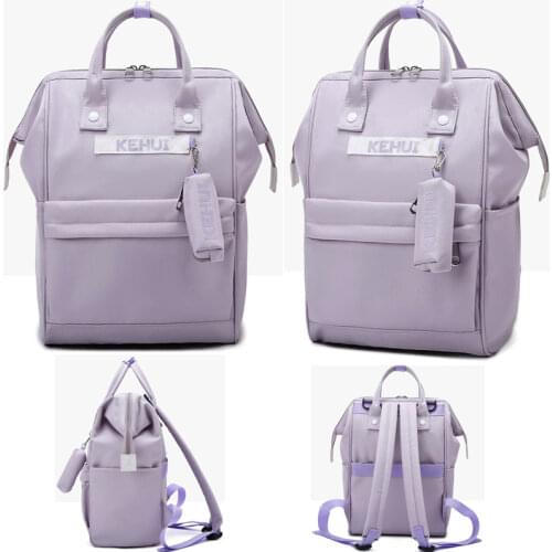 Diaper Bag Backpack Travel Backpack Nappy Bags Large Capacity Maternity Bag Stroller Strap Wide Shoulder Strap Insulated Pockets