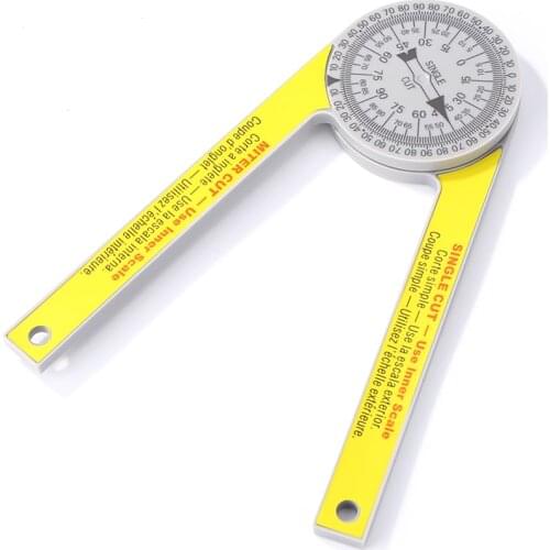 Miter Saw Protractor Angle Finder ABS Digital Inclinometer Protractor Ruler Miter Saw Angle Level Meter Measuring Tool