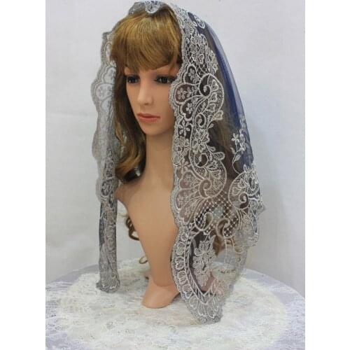 Embroidery Catholic Veil for Women