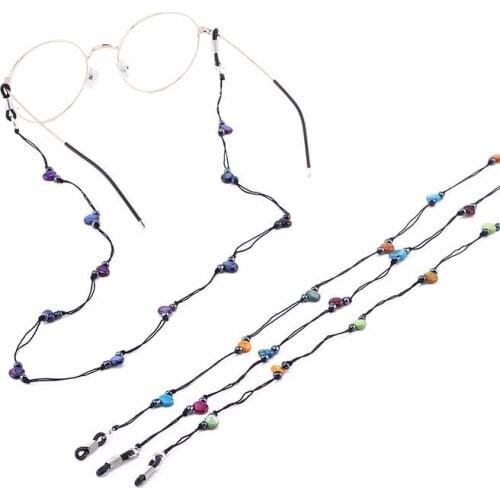 1pc Retro Fashion Shell Beads Glasses Rope Unisex Bohemian Eyewear Strap Cord Holder Neck Chain Anti-slip Eyeglass Lanyard New