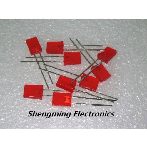 1000pcs 2x5x7 Red Color Led 120deg Diffused 1.9~2.3V 200mcd 2*5*7 MM