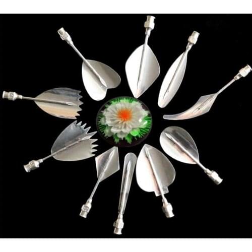 11Pcs/Set 10Styles 3D Jelly Flower Art Tools Jelly Cake Gelatin Pudding Nozzle Syringe Russia Nozzle Set Cake Decor
