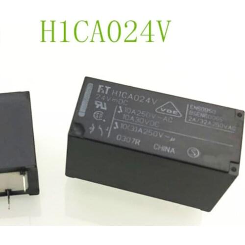 5pcs Relay H1CA024V 10A 5 pin replaces hf115f-024-1zs1 g2r-1-24