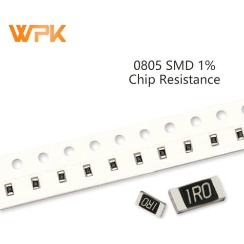 100Pcs 0805 SMD Resistor Kit 1% Tolerance 0R-392R 100R 110R 120R 130R 150R 160R 10 Ohm Electronic Components DIY Assorted Set
