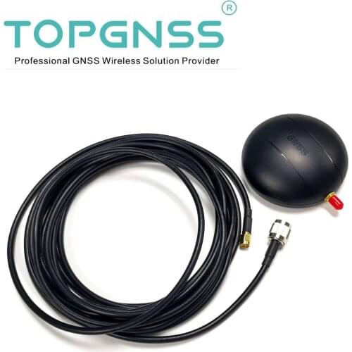 MagnetTNC-SMA AN705 NEW RTK GNSS Survey Antenna High-Precision support NEO-M8P ZED-F9P GPS GLONASS BEIDOU GALILEO system TOPGNSS