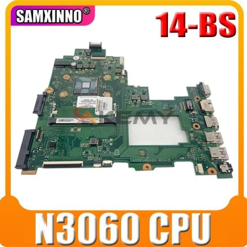 For HP 14-BS 246 G6 Laptop Motherboard With N3060 Processor 925425-601 925425-001 DA00P1MB6D0 100% Tested Fast Ship