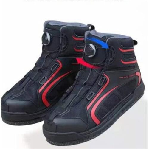 Mens Fly Fishing Hunting Wading Shoes Breathable Waterproof Boot Outdoor Anti-slip Sea Rock Fishing Wading Waders Boots Shoes