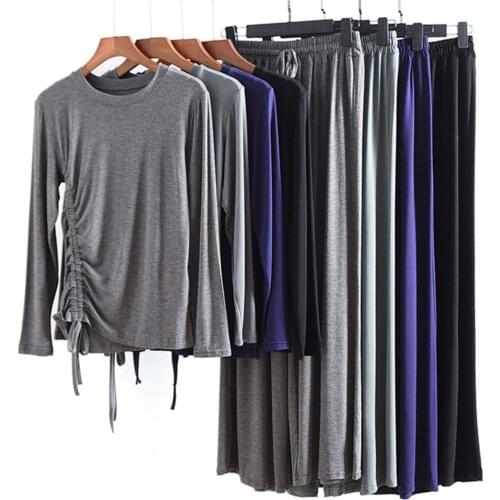 Night Pijamas Women Set 2 Pieces Korean Pyjamas Women Pajamas Set Home Clothes Girl Spring Autumn Sleepwear Homewear