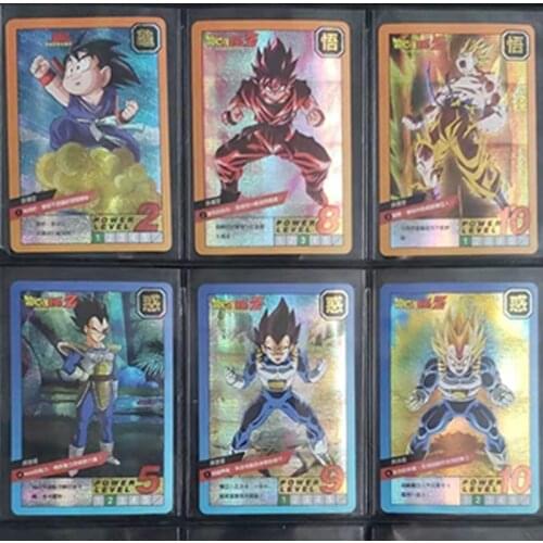 Original Dragon Saiya 54 Pcs/Pack Flash Cards Collection Toys For Family Children Christmas Gift