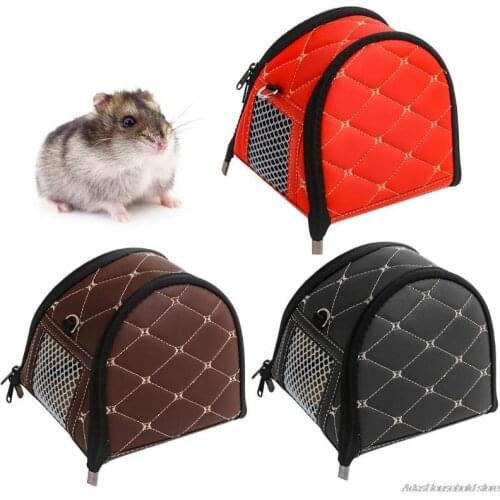 Hamster Carrier Bag Small Animal Portable Sugar Glider Outgoing Travel Bag Carrying Bag Backpack for Hedgehog ju18 21 wholesales