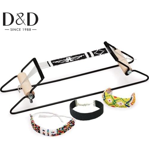 Stainless Steel Weaving Bracelet Loom Beading Loom Set for Jewelry Bracelets Make Child Educational Toys DIY Knitting Machine