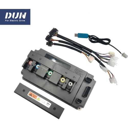 PMSM Controller EM150S 180A DC Programmable with Regen Charge Function for QS Wheel 4kw Motor