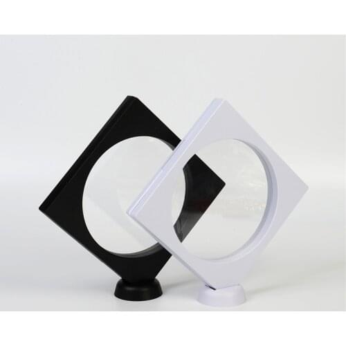 Newest PET Film Jewelry Suspension Display Packaging Anti-Dust Pen Coin Storage Display Rack Transparent Plastic Box Storage