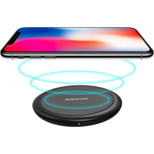 Portable 15W Wireless Fast Charging Desktop Disc Thin Universal Mobile Phone Apple Xiaomi Huawei Faster Heat Dissipation