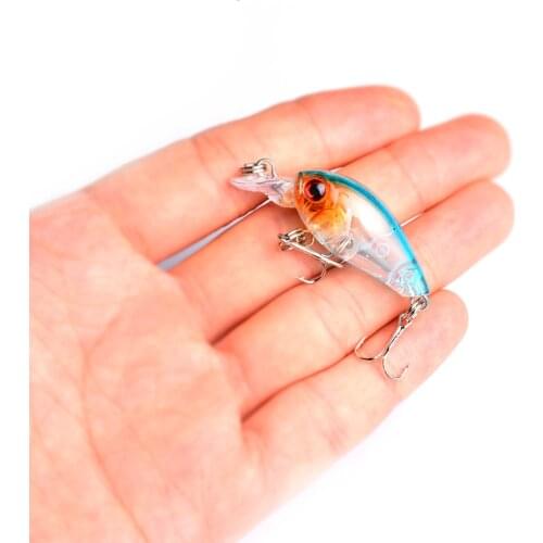 45mm 4g Topwater Minnow Fishing Lures Artificial Hard Bait Swim Fish Wobblers Floating Crankbait Carp Fishing