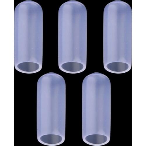 5x Clear Universal Anti-corrosion Airbrush Protective Cover Caps Model Tools
