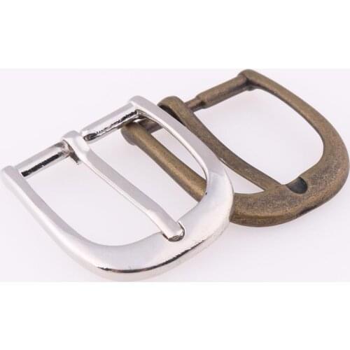 Silver Adjuster Release Belt Buckles with prong 25mm Bag Strap Slider Fastener Strap buckles Repair Leather Craft
