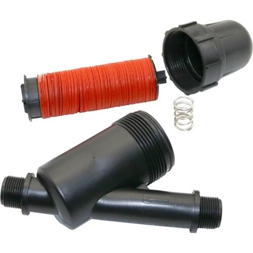 1" 3/4" Stainless steel 120 Mesh Disc Filter Sprayer Filter for Gardening Drip Irrigation Tank Pool Pump Garden Supplies