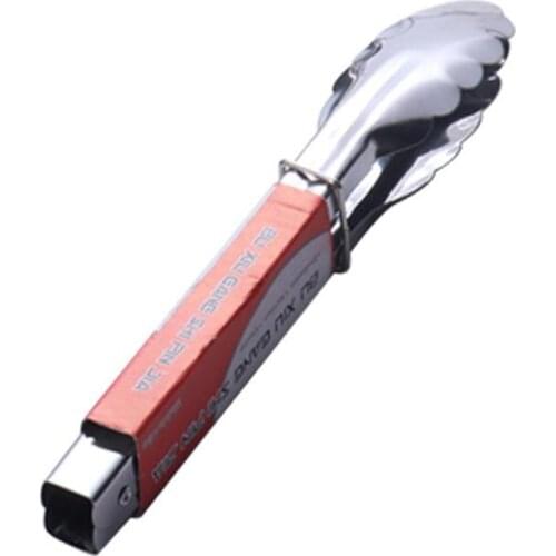 Stainless Steel BBQ Grilling Tong Salad Bread Serving Tong Non-Stick Kitchen Barbecue Grilling Cooking Tong Kitchen Accessories