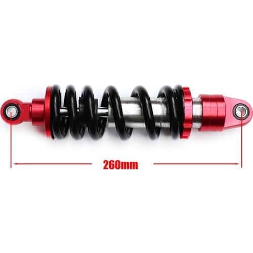 Universal Motorcycle Modification Accessories 260mm 280MM Rear Shock Absorber for Off-Road Motorcycles