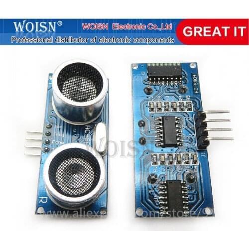 100pcs Ultrasonic Module HC-SR04 Distance Measuring Transducer Sensor HC SR04 HCSR04 ultrasonic transducer sensor In Stock