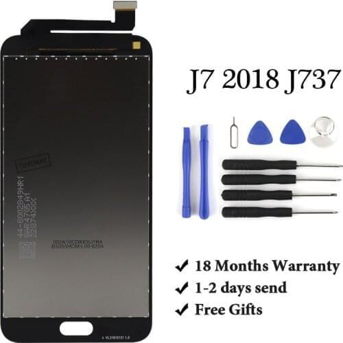 18 month Warranty LCD For Samsung J7 2018 J737 LCD J737A J737P J737V J737T LCD Display Touch Screen Digitizer