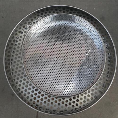 20cm*5cm Round Hole test sieve(2mm/2.5mm/3mm/5mm/6mm/8mm/10mm/16mm/20mm/25mm/31.5mm/40mm/60mm/63mm/80mm/100mm pore size)