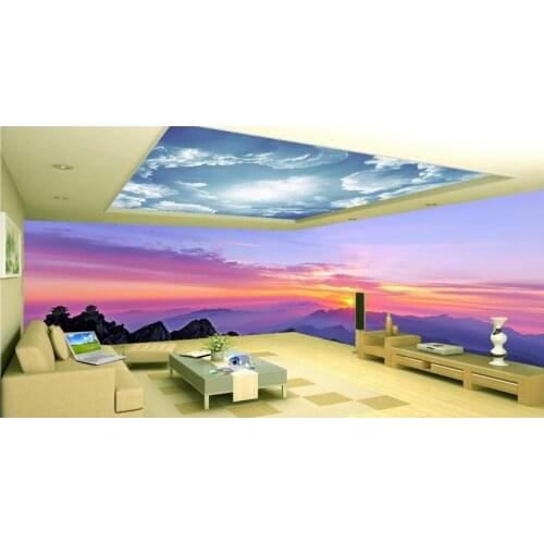 3d wallpaper Choi Ha sky backdrop living room bedroom space theme 3d ceiling murals wallpaper photo wall murals wallpaper