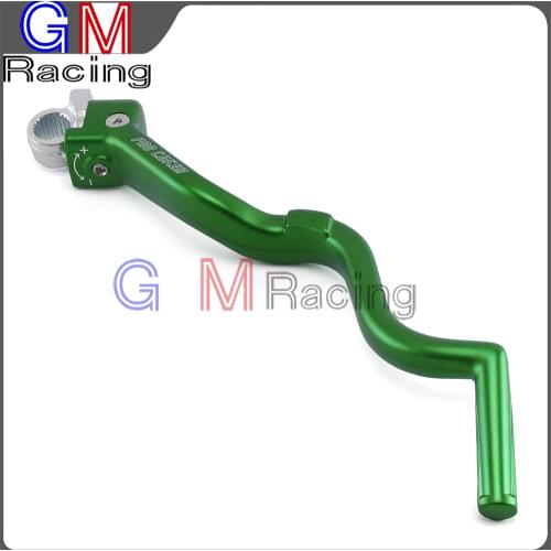 Motorcycle CNC Aluminum Forged Kick Start Starter Lever Pedal Arm For KAWASAKI KX450F KXF450 KLX450R 2008 2009-2015 Dirt Bike