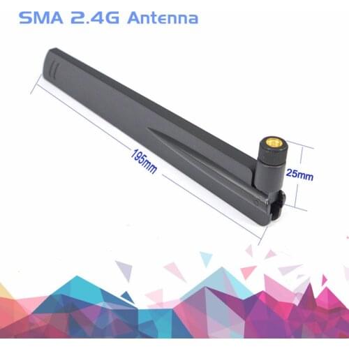 2.4GHz WiFi antenna 10dBi Aerial RP-SMA Male 2.4g antena wi fi antenne wi-fi Router +21cm PCI U.FL IPX to RP SMA Male