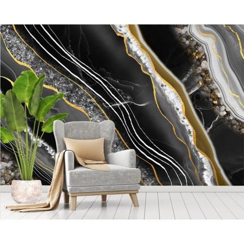 Beibehang papel de parede Custom modern light luxury marble pattern TV background wallpaper wall papers home decor