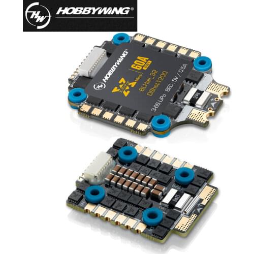 Hobbywing XRotor Flight Controller F7 Micro 60A 4in1 BLHeli-32 DShot1200 / Micro 40A 6S 4in1 ESC For RC FPV Racing Drone DJI Toy
