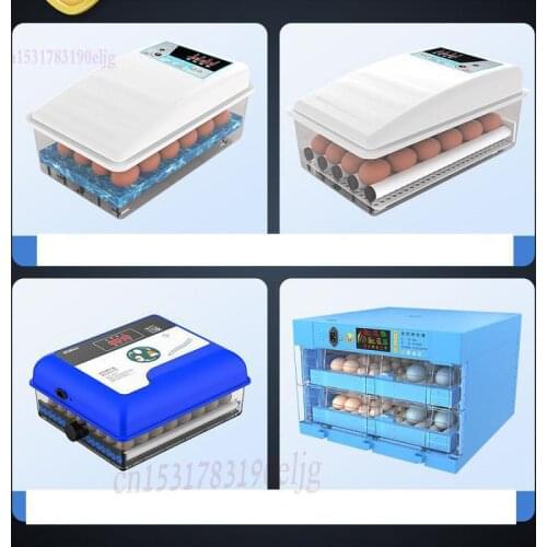 Incubator small household automatic intelligent egg incubator mini incubator chick seedling duck goose water bed hatch box
