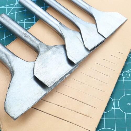Leather Craft Tools Slotted Punch Punch Handmade Crafts DIY Wallet Photo Card Straight Slot Punch Cutting Leather Fabric Knife