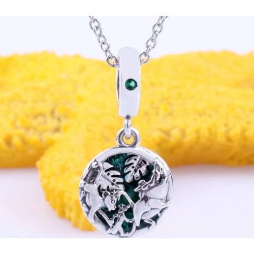 Simbadim and Peng Peng Pendant S925 Sterling Silver Simbad Meng Peng Peng Jungle Adventure Pendant